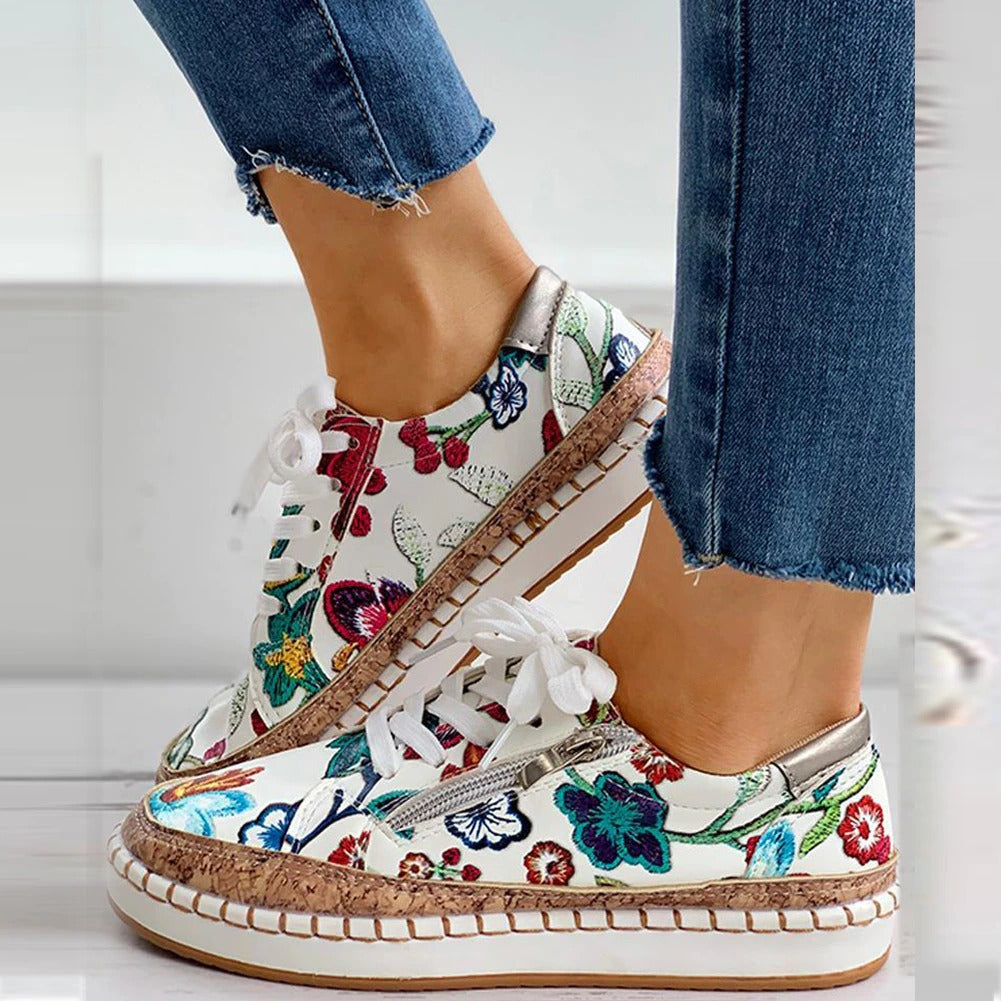 Santorini Flower Sneaker N1 Trend der Saison-Bonida Shop