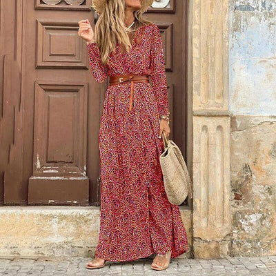 Carol Damen Bohemian-Maxikleid-Bonida Shop