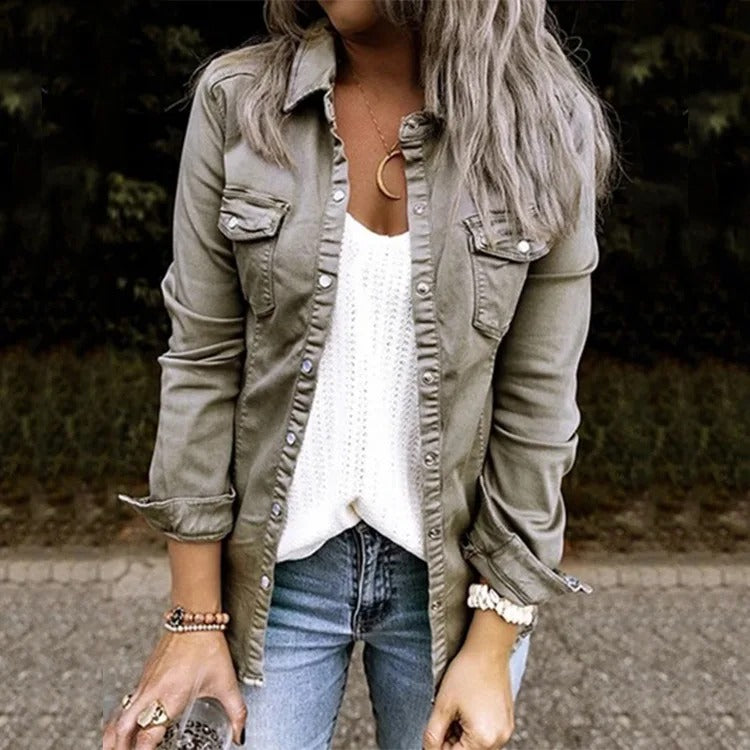 Sophia - Ultratrendige Jeansjacke-Bonida Shop