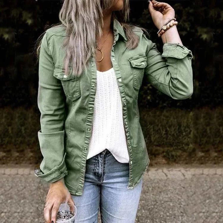 Sophia - Ultratrendige Jeansjacke-Bonida Shop