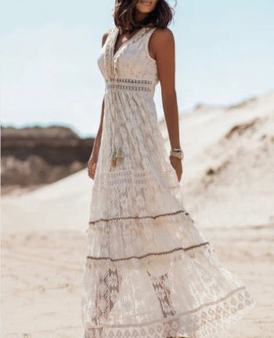 Saphira | Elegantes und stilvolles Kleid im Boho-Chic-Bonida Shop