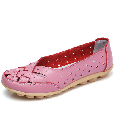 Minia - Ultrabequeme Ballerinas aus Leder-Bonida Shop