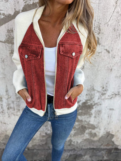 Hilda - Moderne Jacke mit Denim